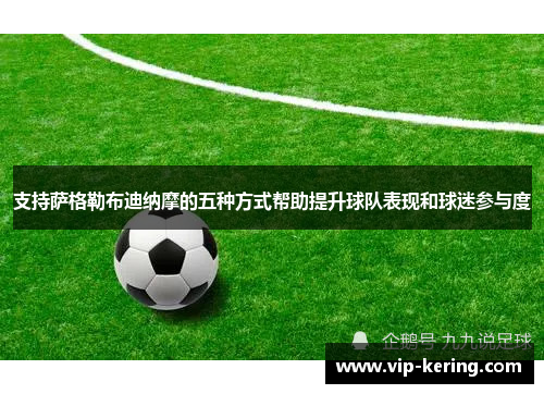 支持萨格勒布迪纳摩的五种方式帮助提升球队表现和球迷参与度